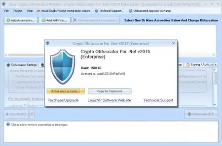 Crypto Obfuscator For .Net 2015 Build 151102 Enterprise