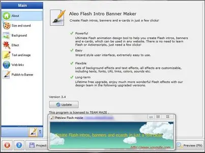 Flash Intro and Banner Maker 3.4 