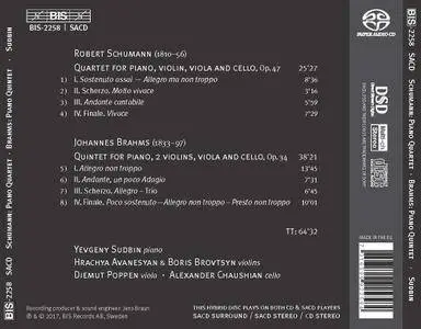 Alexander Chaushian & Yevgeny Sudbin - Schumann: Piano Quartet, Op. 47 - Brahms: Piano Quintet, Op. 34 (2017)