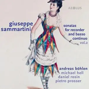 Andreas Böhlen - Giuseppe Sammartini: Sonatas for Recorder and Basso continuo, Vol. 2 (2022)