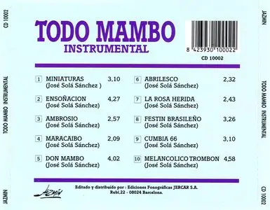 José Solá Sánchez – Todo Mambo instrumental (1993)