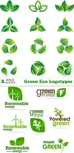 Vectors - Green Eco Logotypes