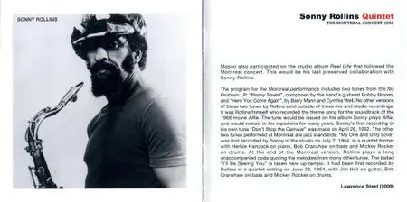 Sonny Rollins - The Montreal Concert 1982 (2009) {Gambit Records 69314}