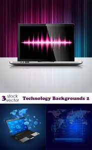 Vectors - Technology Backgrounds 2