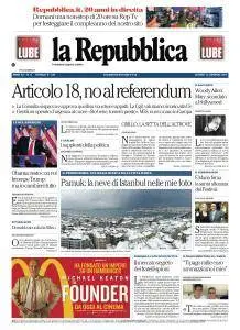 la Repubblica - 12 Gennaio 2017