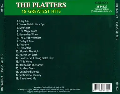 The Platters – 18 Gratest Hits (1996)