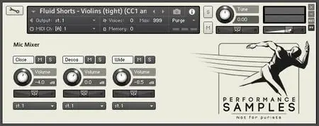 Performance Samples Fluid Shorts v1.1 KONTAKT