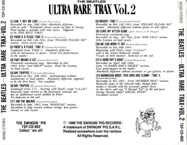 The Beatles - Ultra Rare Trax Vol. 2 (1988)