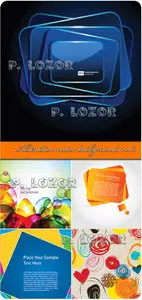 Abstraction vector backgrounds vol.3