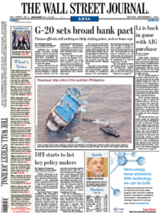 The Wall Street Journal Asia September 7 2009