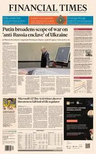 Financial Times UK - September 2, 2022