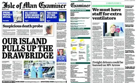 Isle of Man Examiner – March 24, 2020