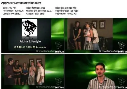 Carlos Xuma - Approach Women 2 - Real Alpha DayGame [Repost]