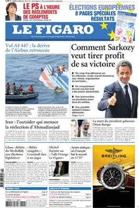 Le Figaro. Mardi 09 Juin 2009
