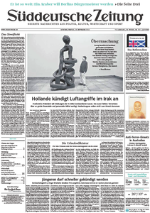 Süddeutsche Zeitung vom Freitag, 19. September 2014