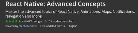 Udemy - React Native: Advanced Concepts