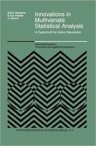 Innovations in Multivariate Statistical Analysis