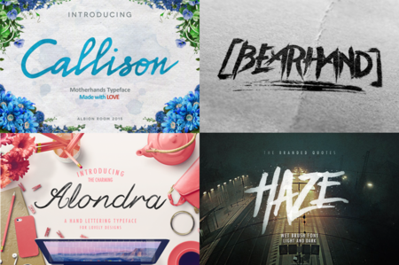 CreativeMarket Font Collection #4