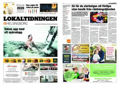 Lokaltidningen Helsingborg – 28 december 2019