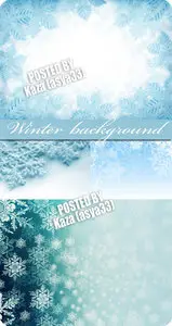 New Year blue backgrounds