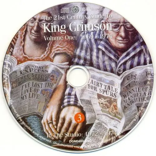 King Crimson The 21st Century Guide To King Crimson Volume One 1969 1974 2004 4cd Box Set 6440