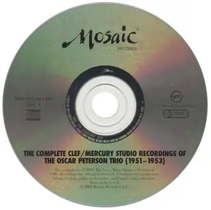 The Complete Clef / Mercury Studio Recordings Of The Oscar Peterson Trio (1951-53) [2008, 7CD Box Set, Mosaic Records] Restored