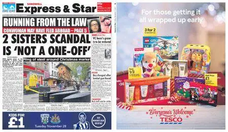 Express and Star Sandwell Edition – November 17, 2017