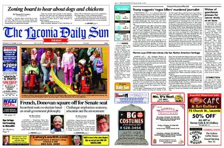 The Laconia Daily Sun – October 16, 2018