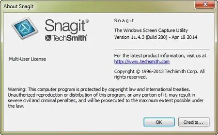 Techsmith Snagit 11.4.3.280