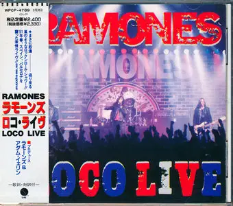 The Ramones - Loco Live (1991) ['Sire' version / 1st Japan Press]