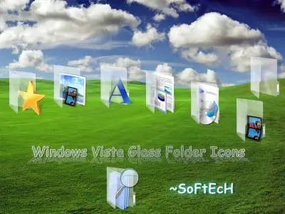 Vista Glass Folder Icons