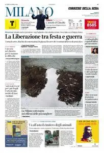 Corriere della Sera Milano - 25 Aprile 2022