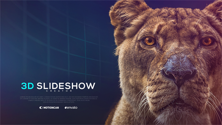 3D Slideshow Creator - Project for After Effects (VideoHive)