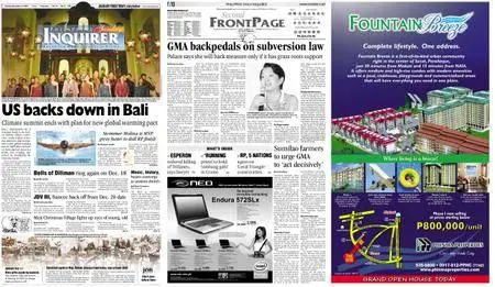 Philippine Daily Inquirer – December 16, 2007