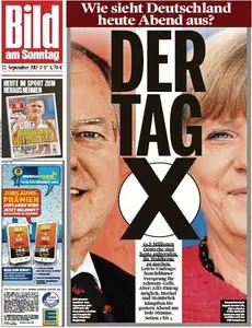 Bild am Sonntag, 22. September 2013