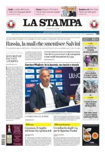 La Stampa Cuneo - 14 Luglio 2019