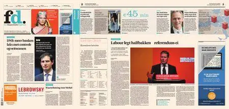 Het Financieele Dagblad – 26 september 2018