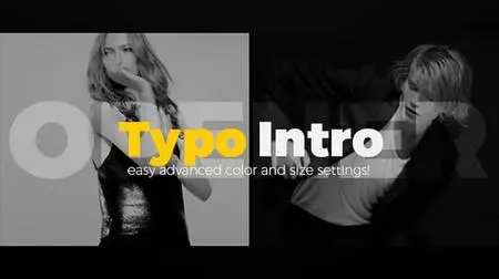 Videohive Typo Intro Opener 20402698