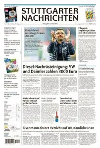 Stuttgarter Nachrichten Stadtausgabe (Lokalteil Stuttgart Innenstadt) - 09. November 2018