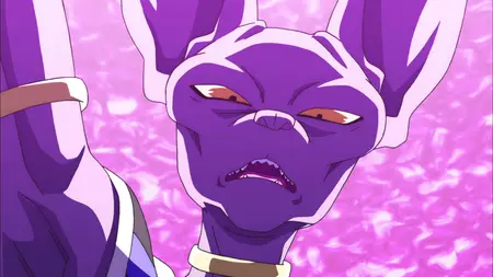 Dragon Ball Super (2015 S01E09 Thanks for Waiting Lord Beerus! A Super Saiyan God is Born at Last! ZR