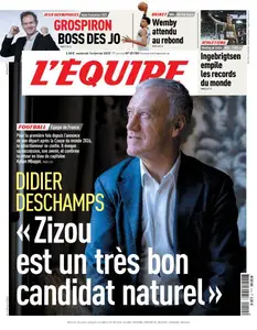 L’equipe du Vendredi 14 Février 2025