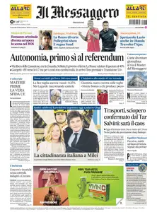 Il Messaggero Frosinone - 13 Dicembre 2024