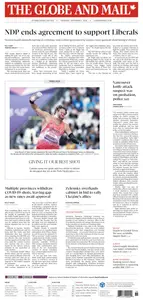 The Globe and Mail - September 5, 2024