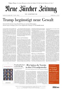 Neue Zurcher Zeitung - 20 September 2025