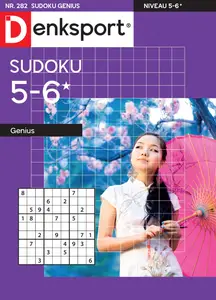 Denksport Sudoku 5-6 genius N.282 - 22 Augustus 2024