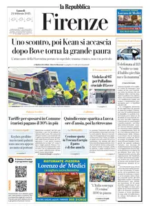 la Repubblica Firenze - 24 Febbraio 2025