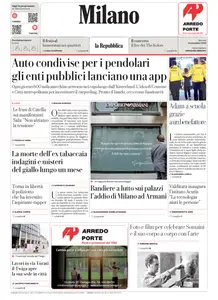 la Repubblica Milano - 9 Settembre 2025