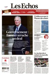 Les Echos du Vendredi 20 et Samedi 21 Septembre 2024