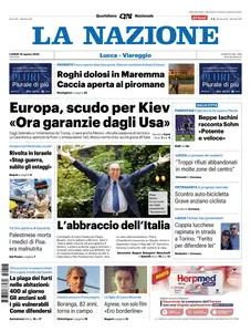 La Nazione Viareggio Versilia - 18 Agosto 2025