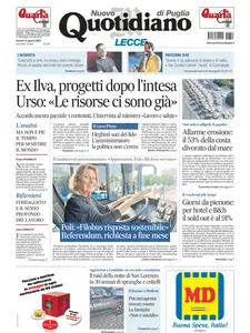 Quotidiano di Puglia Lecce - 14 Agosto 2025